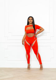 Red Pepper Jumpsuit